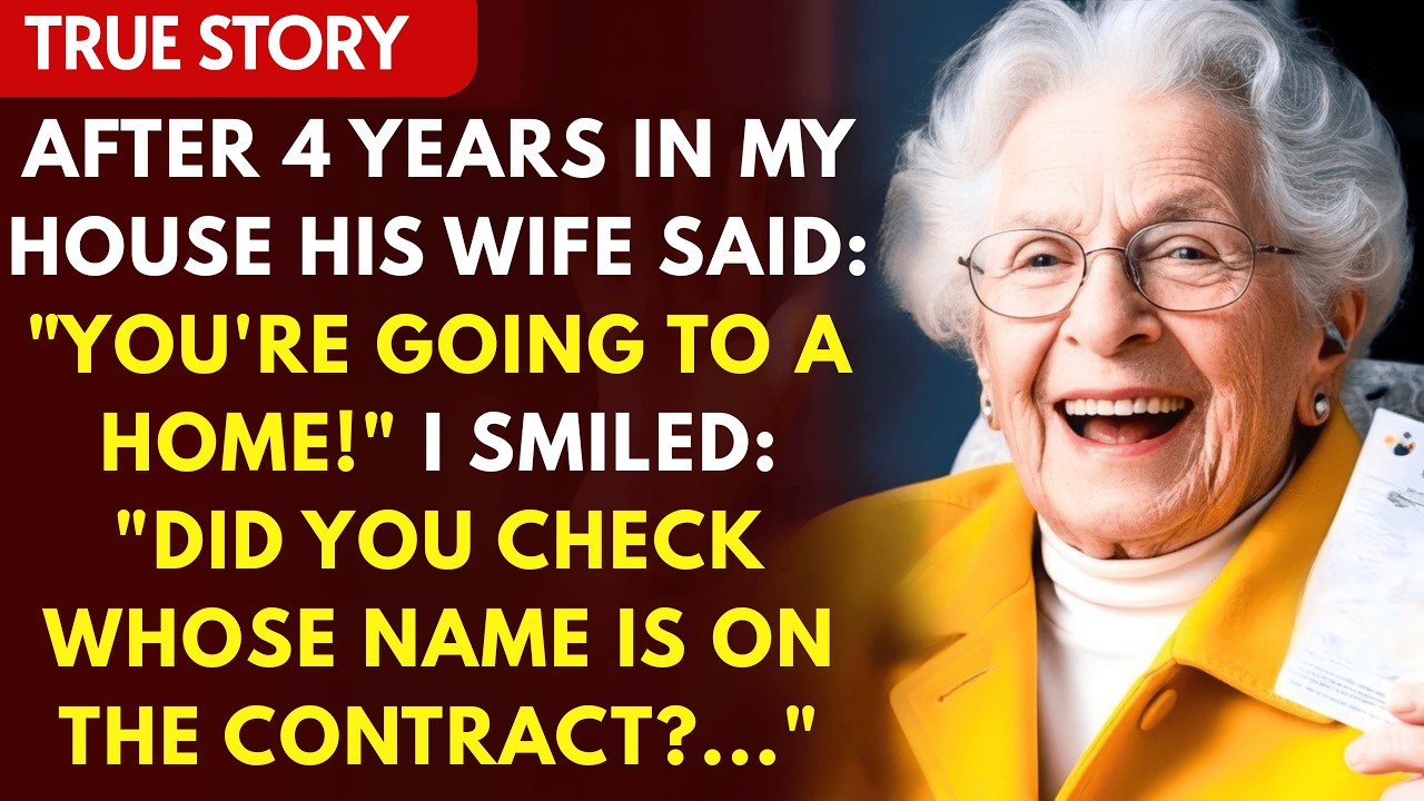 After 4 Years Living In My House, My Son's Company Sold For Millions. That Same Morning His Wife ...