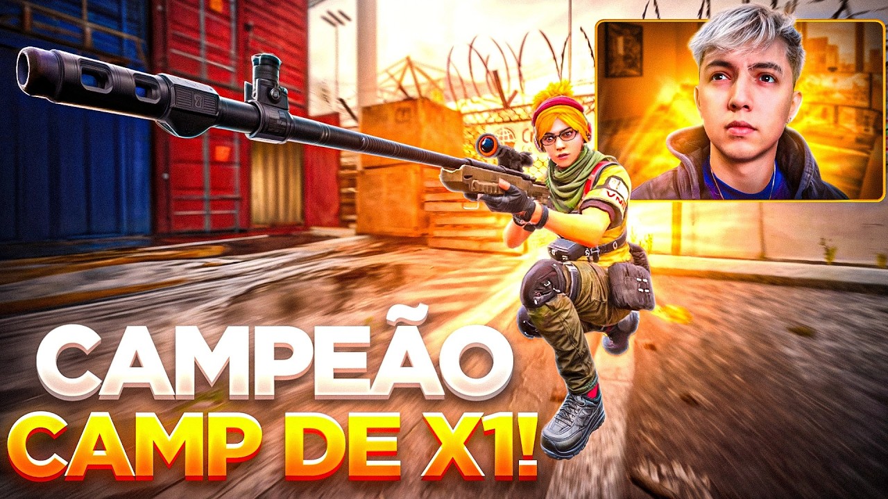 GANHEI um campeonato de X1 DE SNIPER no COD MOBILE!