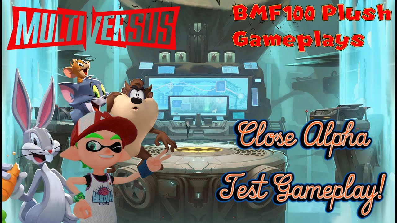 BMF100 Plush Gameplays: MultiVersus Closed Alpha Green and Bugs Bunny Gameplay!
