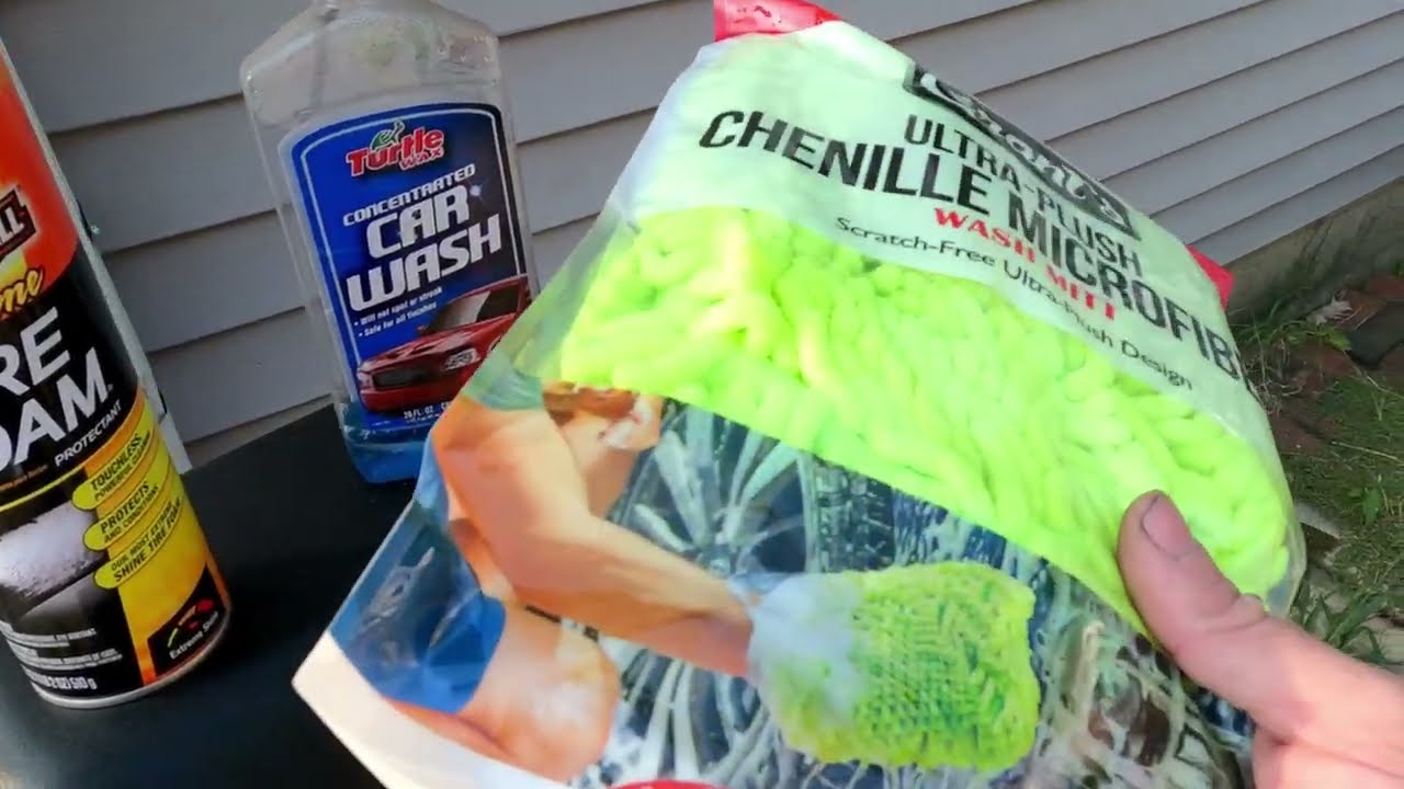 Review Harbor Freight: Grant's Ultra-Plush Chenille Microfiber wash mitt!