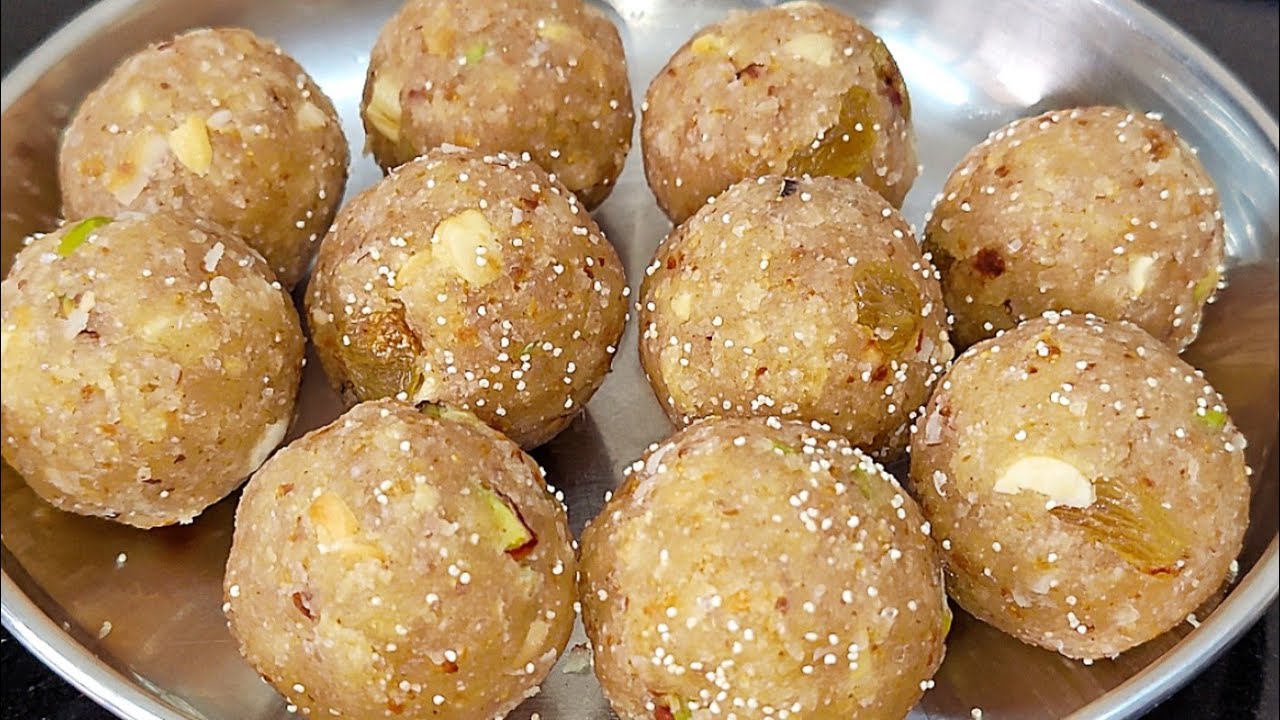 Healthy Malida Ladoo Muharram Special - How To Make Malida - muharram sweet recipe