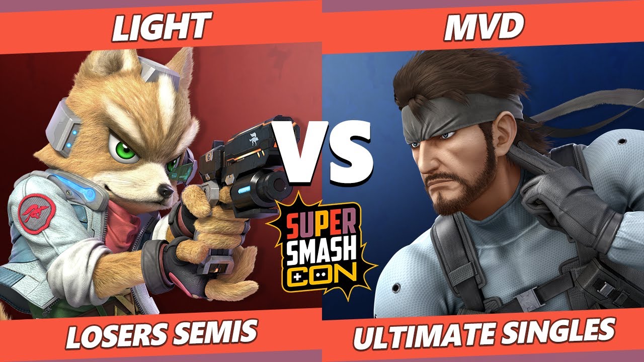 SSC Fall Fest Losers Semis - Light (Fox) Vs. MVD (Snake) SSBU Ultimate Tournament