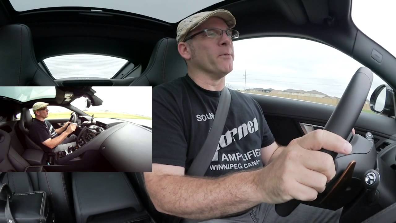 2015 Jaguar F-Type Coupe POV Drive