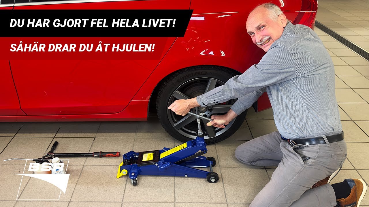 Du har dragit åt hjulen fel HELA LIVET! 🛞 Såhär gör du!