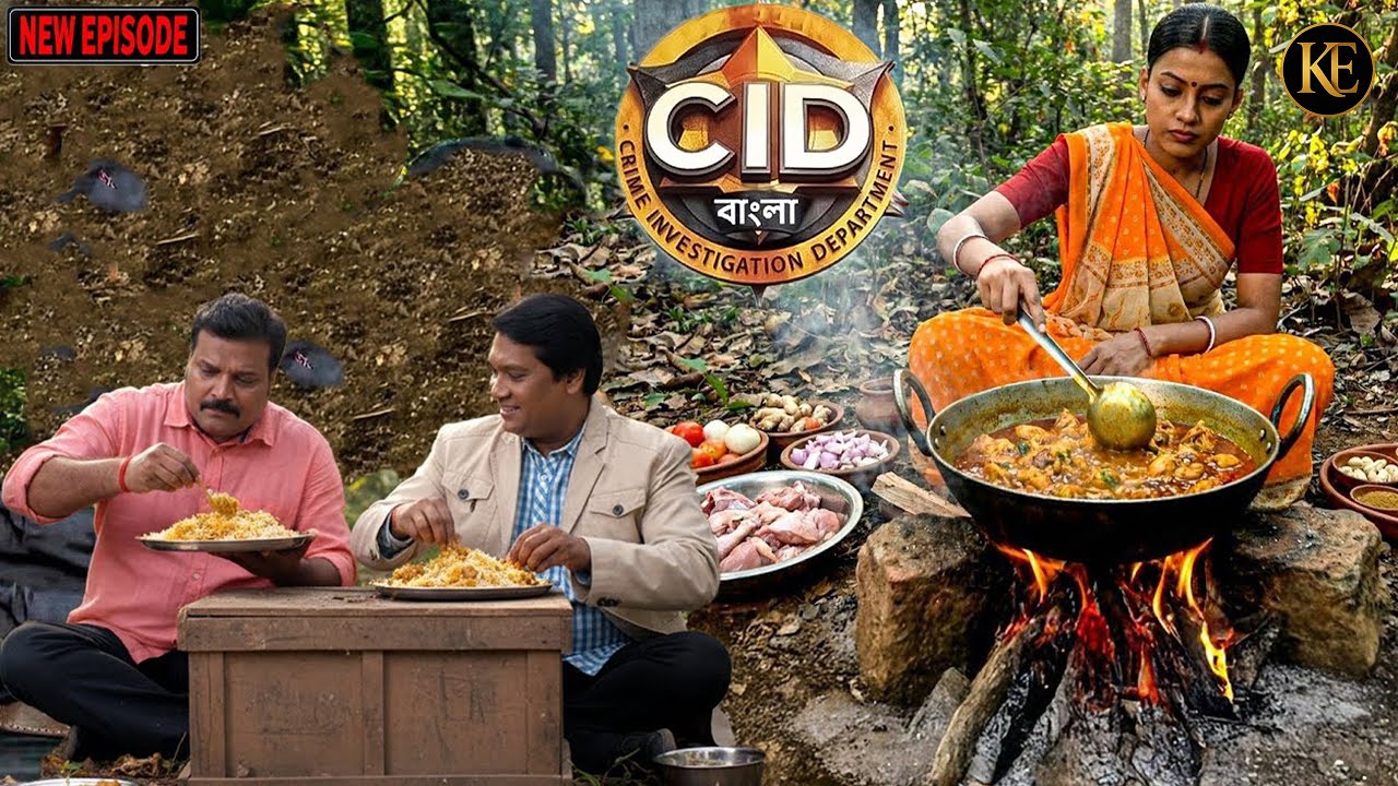জঙ্গলে শ্রেয়ার হাতে তৈরি চিকেন—দয়া ও অভিজিৎ আঙুল চাটতে থাকল   || CID || NEW EPISODE 2026