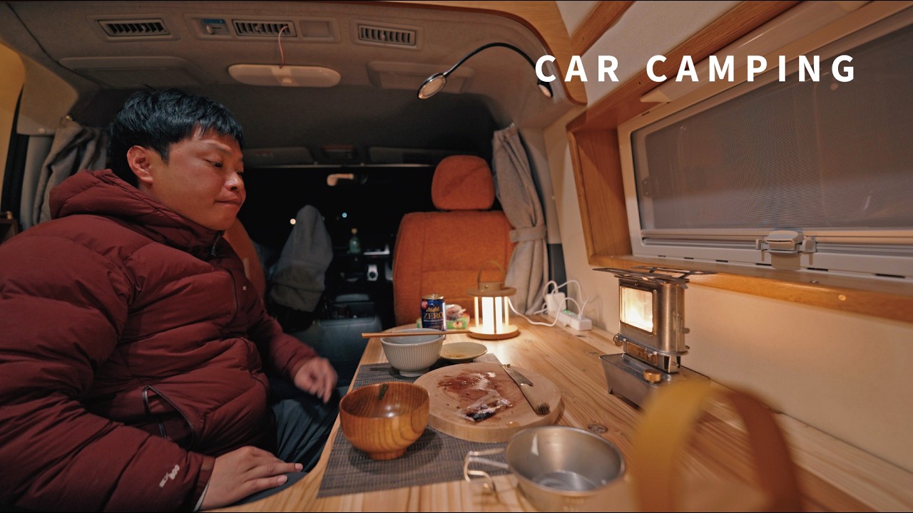 Отчаяние после аварии. Ночевка в Hiace.
