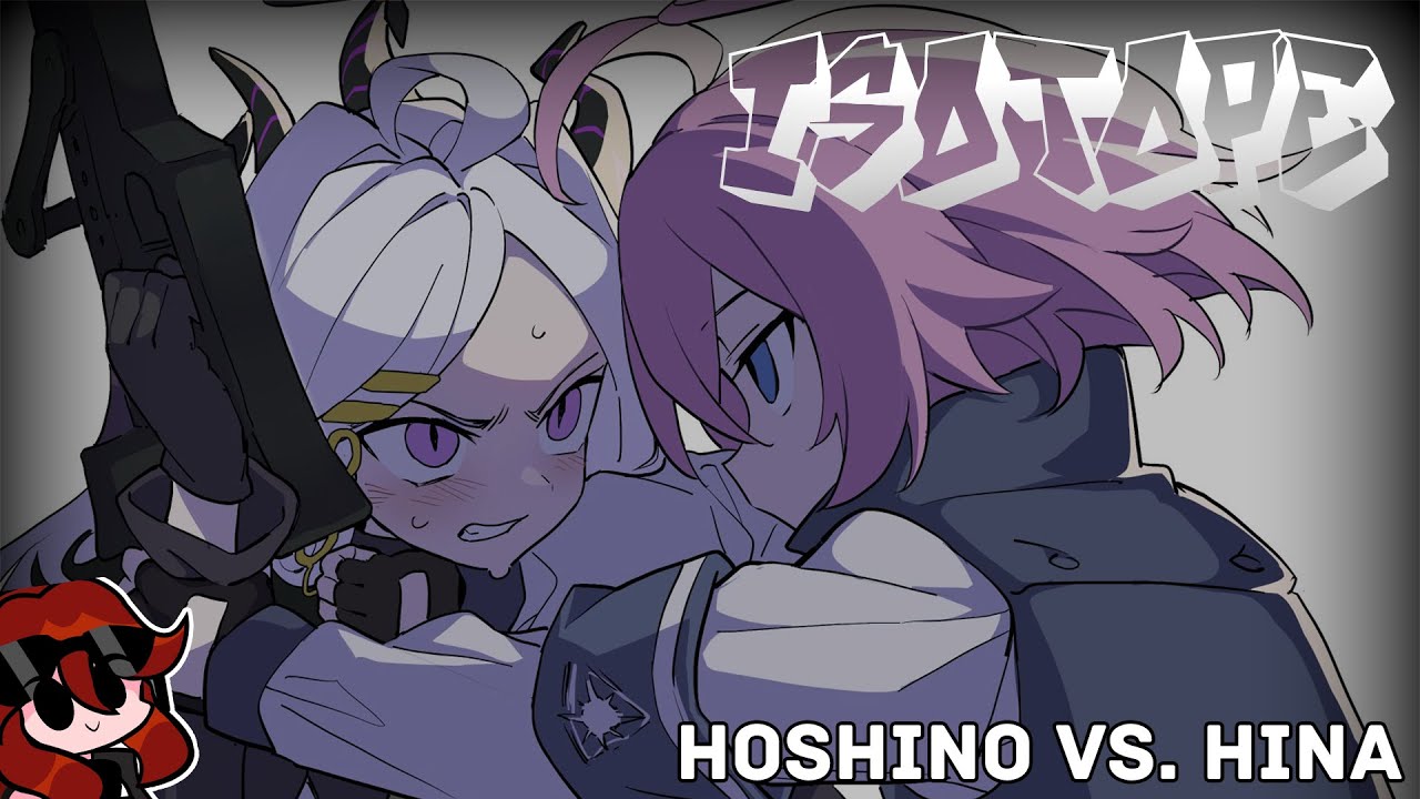 FNF ISOTOPE REMIX 【Hoshino Vs. Hina | FNF x Blue Archive / ブルアカ 】 (ft. Tactie) | CHROMATIC TEST