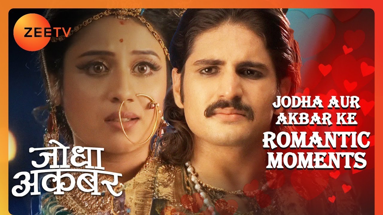 Jodha falls in love with Akbar | Jodha Akbar | Jodha Aur Akbar Ke Romantic Moments | Zee TV