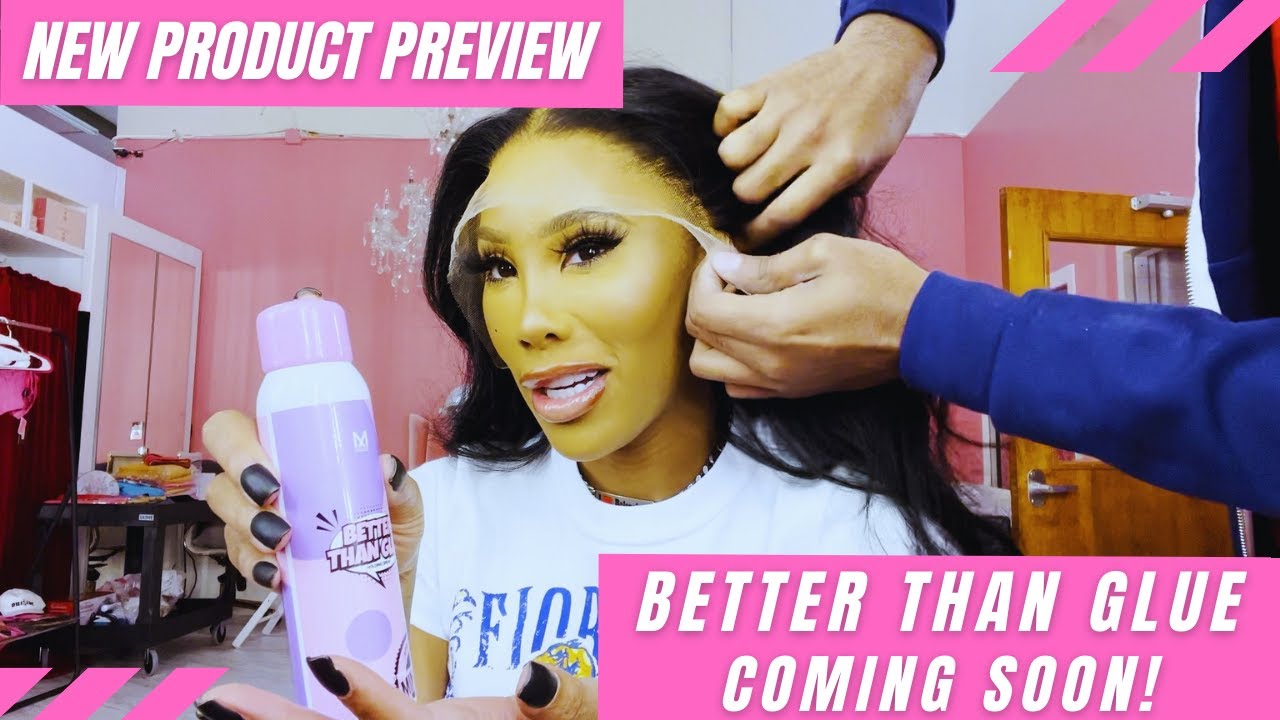 GLUELESS WIGS SPRAY : I Developed my first product : 
