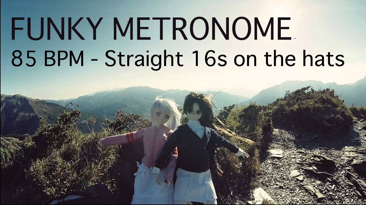 85 BPM - When prog rock gets funky - Drum Loop - Metronome