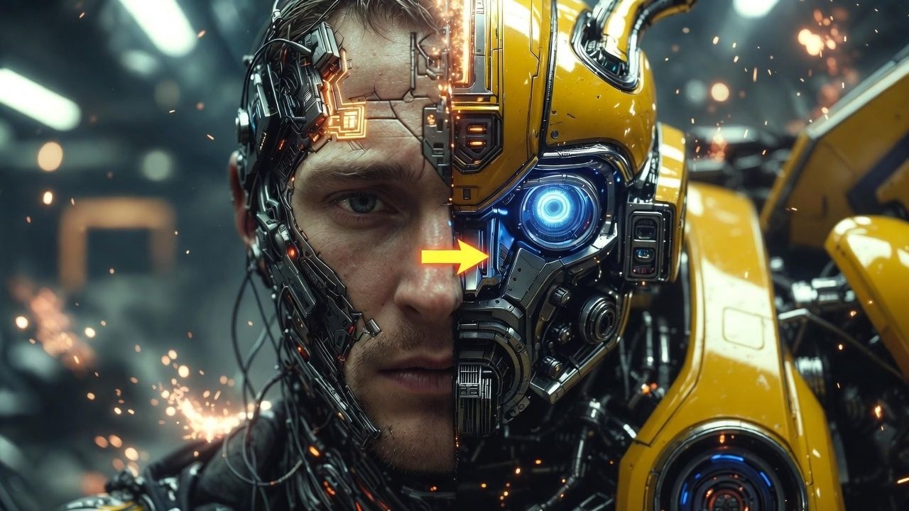 Human Transforms Into Bumblebee Robot 🤖⚡ | Epic AI Transformation | The Last Data