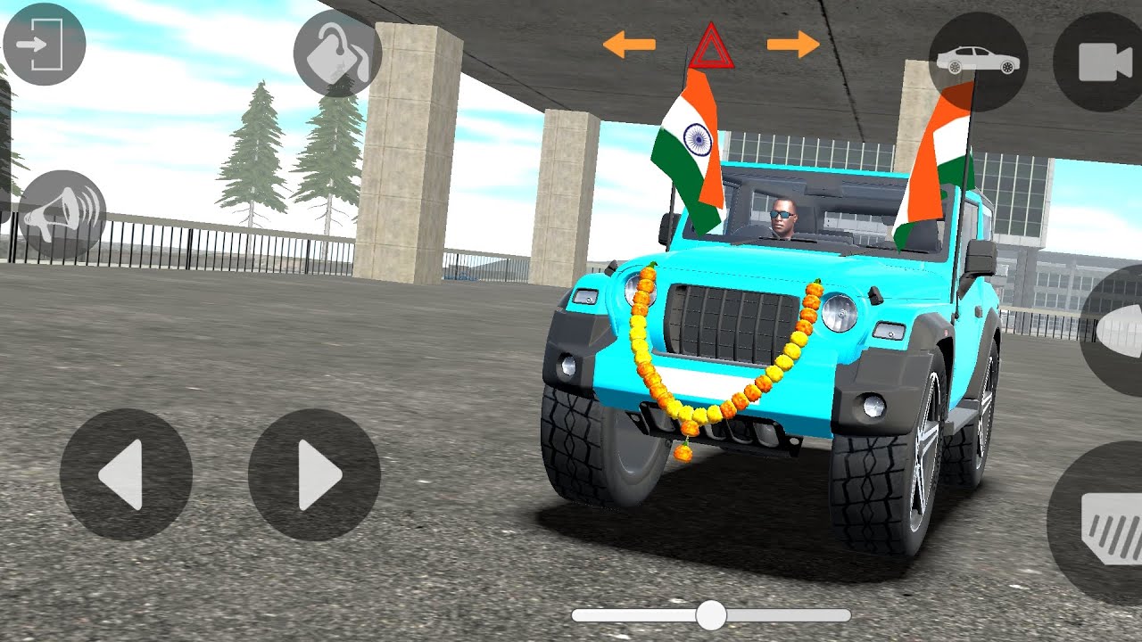 Modified Mahindra Thar Car Gameplay 🎮🕹️💥: Indian Cars (Gadi Wala Game) - Android Car Gameplay 2026