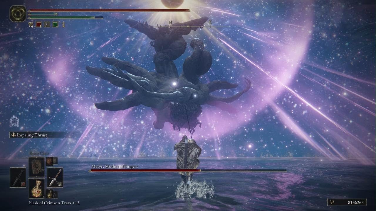 Elden Ring - Metyr, Mother of Fingers - No Ash of War, NG+7, No Damage