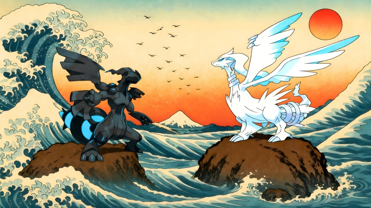 Pok&eacute;mon Black & White but it's Japanese Jazz Fusion