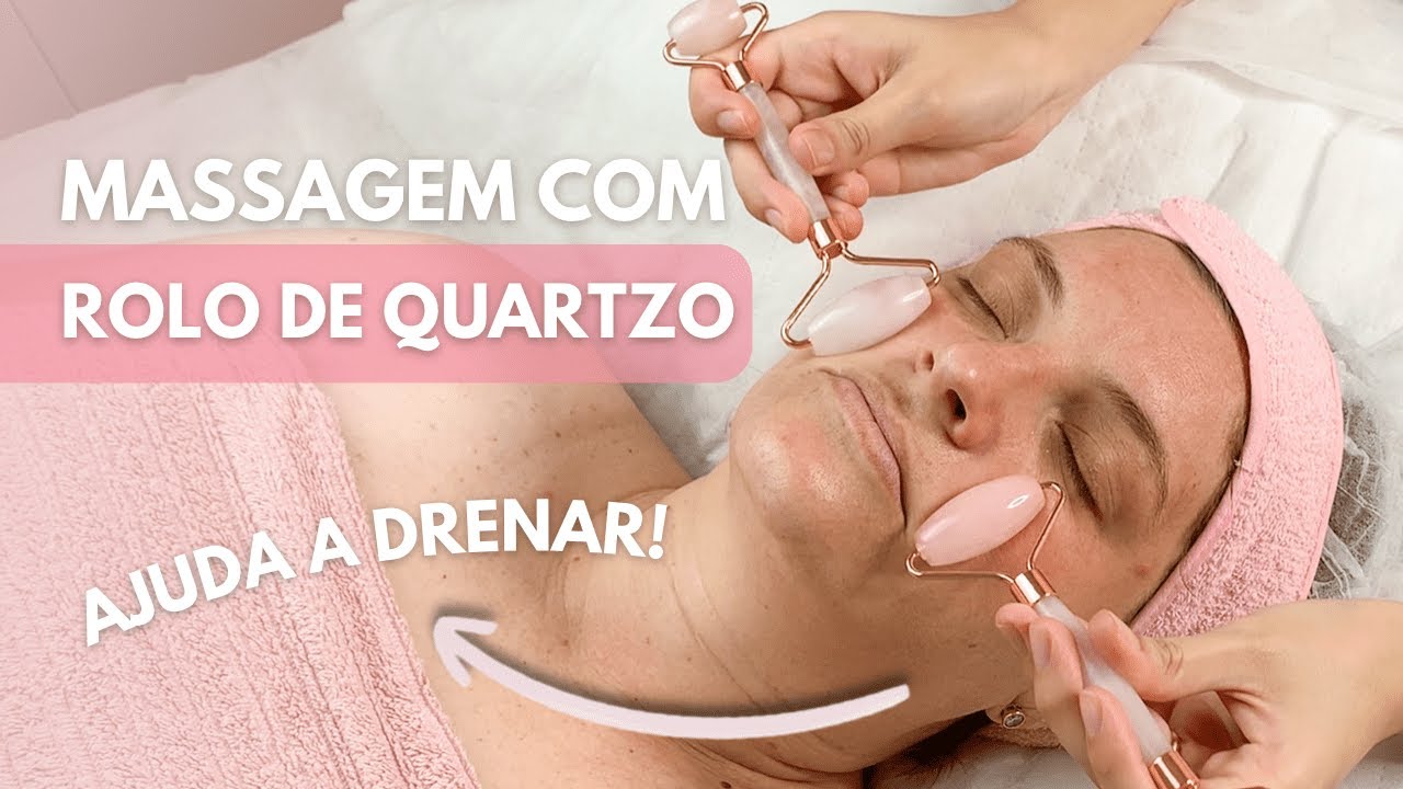COMO FAZER MASSAGEM FACIAL COM ROLO DE QUARTZO ROSA