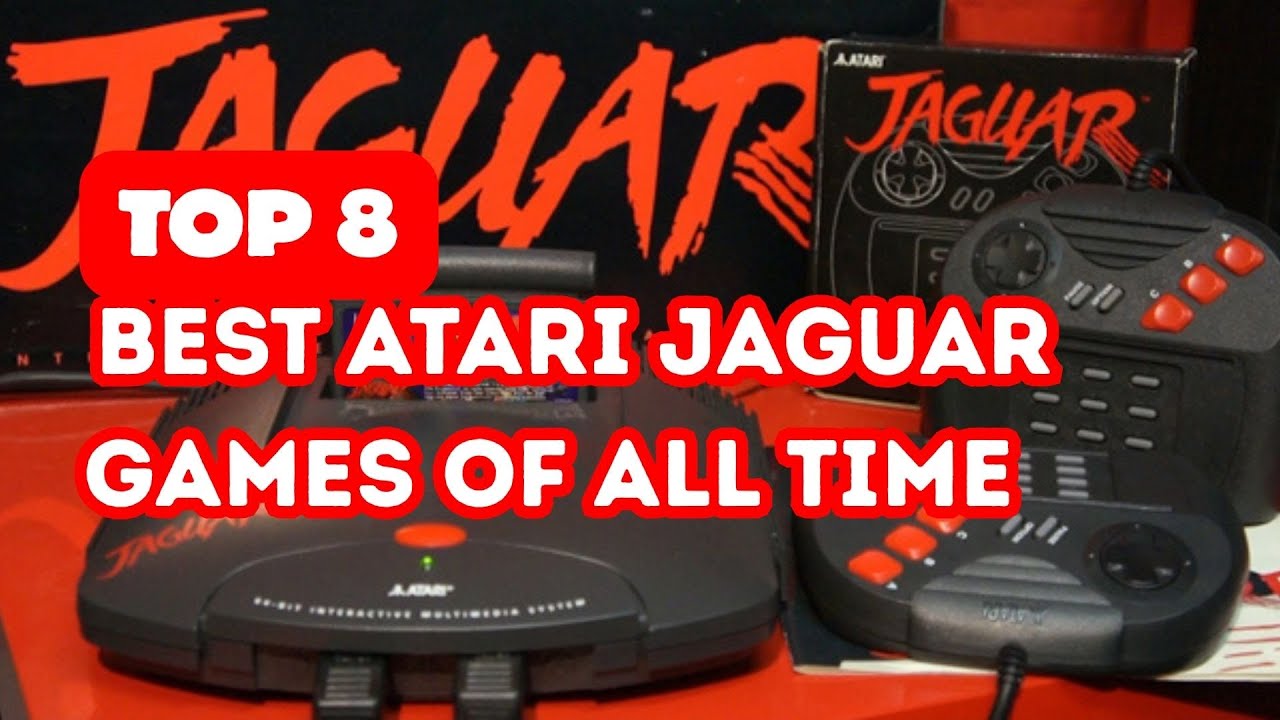 8 Best Atari Jaguar Games of All Time | Best Atari Jaguar Classics 🕹️🐆