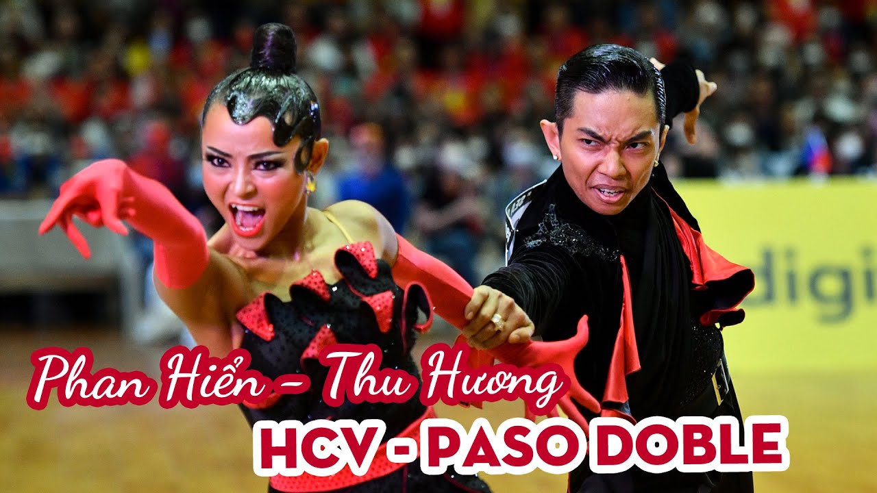SEA Games 31 - Dancesport | Huy Chương Vàng Điệu Paso Doble | Phan Hiển - Thu Hương | Việt Nam