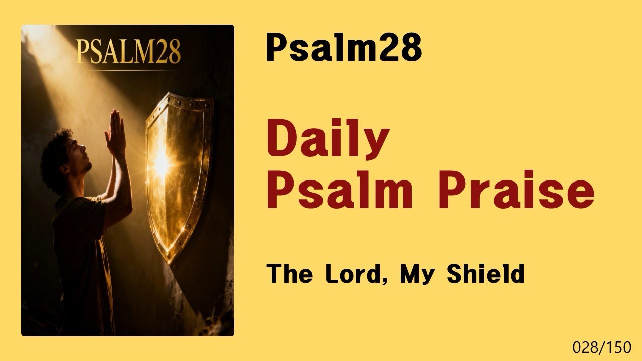 [Daily Psalm Praise] Psalm28-The Lord, My Shield