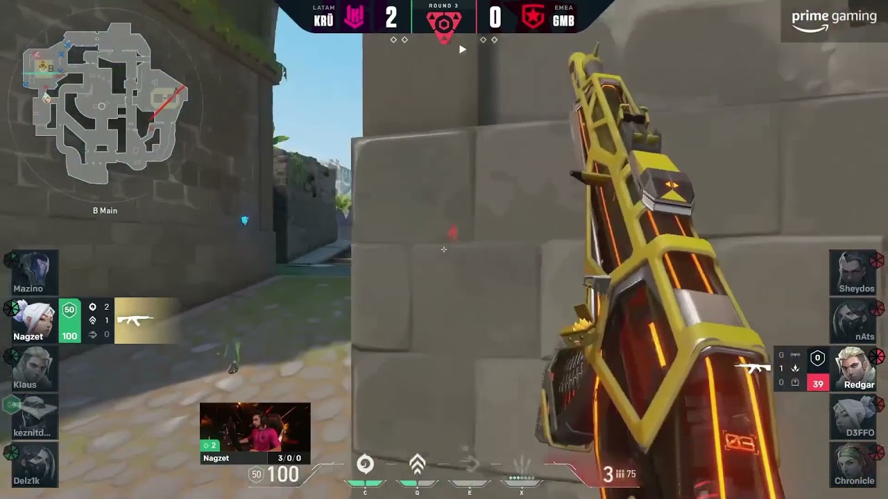 1v2 Clucth nagzet KRU vs Gambit || Valorant