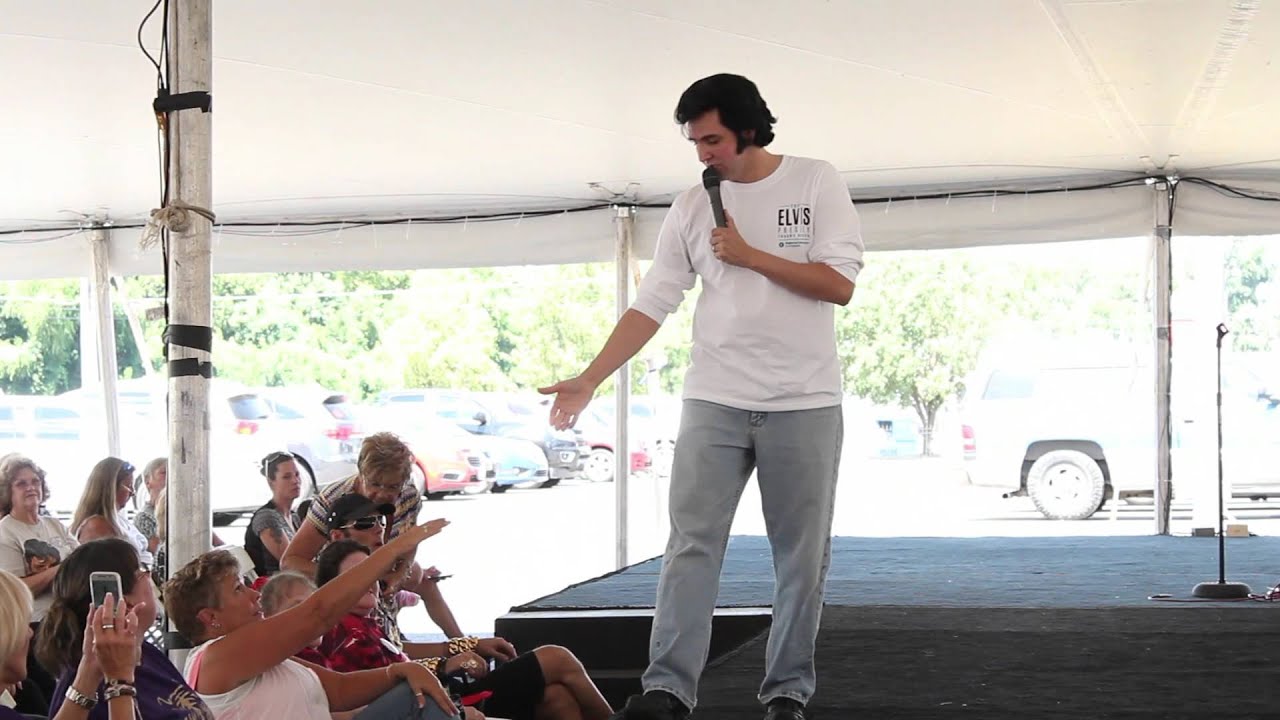 Donny Edwards sings 'Can't Help Falling In Love' Elvis Week 2015