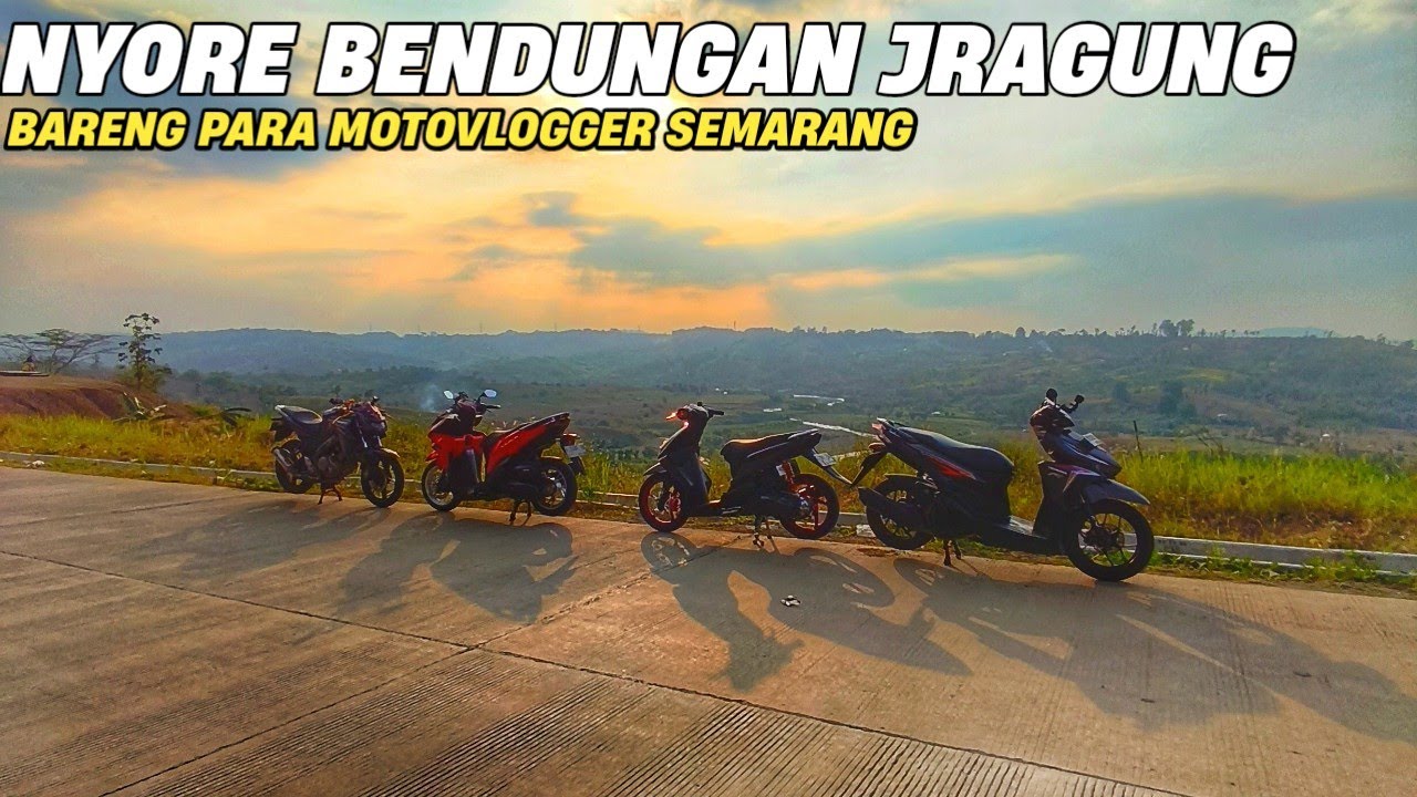NYORE KE BENDUNGAN JRAGUNG BARENG @Afif_Motovlog @rickymv02 @TaufikSoed