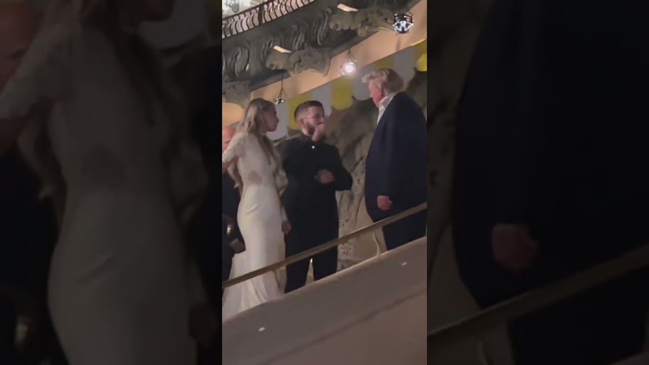 Donald trump at Rapper Hi-Rez Wedding!