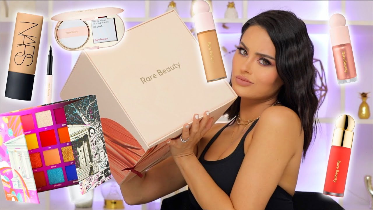 TESTING RARE BEAUTY BY SELENA GOMEZ, NIKKIETUTORIAL, NARS HONEST REVIEW!