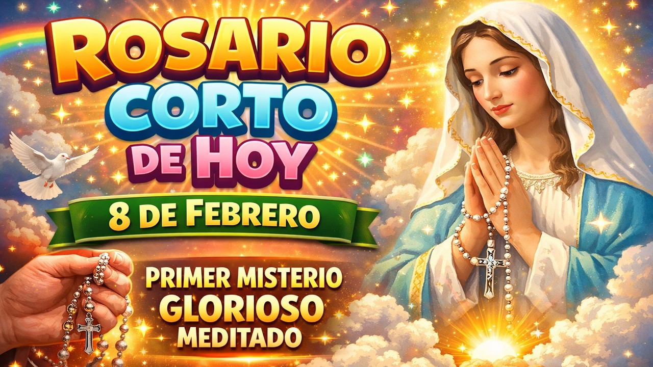 ROSARIO CORTO DE HOY DOMINGO