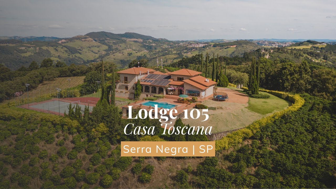 Casa Toscana em Serra Negra – Conheça o Lodge 105 | Casa Veraneio