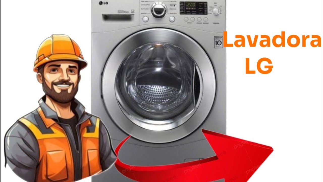 ▶️ 🔥 LAVADORA LG  CARGA FRONTAL (MANTENIMIENTO ⛑)