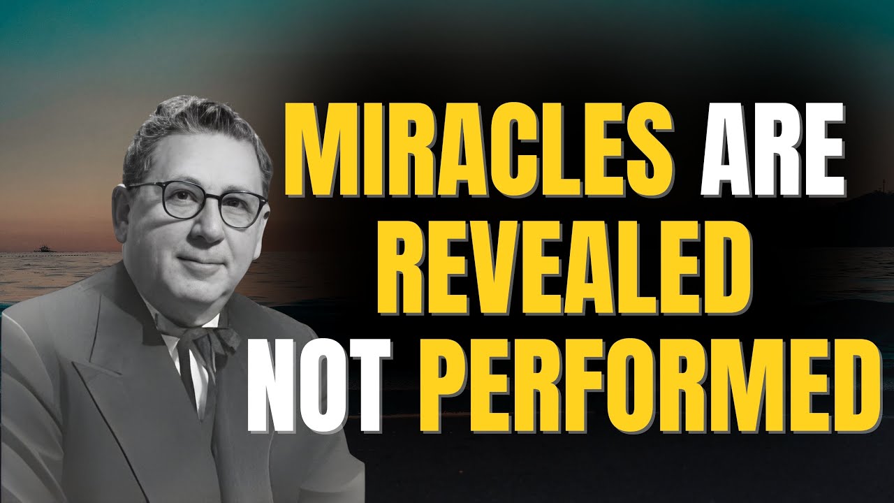 MIRACLES REVEALED, NOT PERFORMED | SEEK FIRST THE KINGDOM WITHIN (Joel S. Goldsmith)