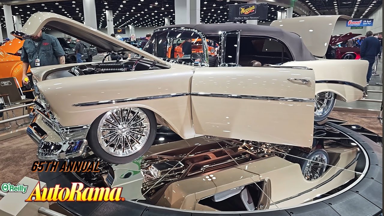 DETROIT AUTORAMA 2026 AMERICA'S GREATEST HOT ROD SHOW. Trucks, Hot Rods, Muscle Cars, and more. 4k.