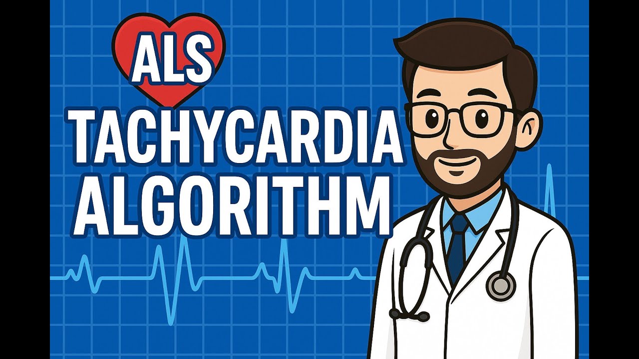 ALS Tachycardia Algorithm Explained | Advanced Life Support ECG & Emergency Management