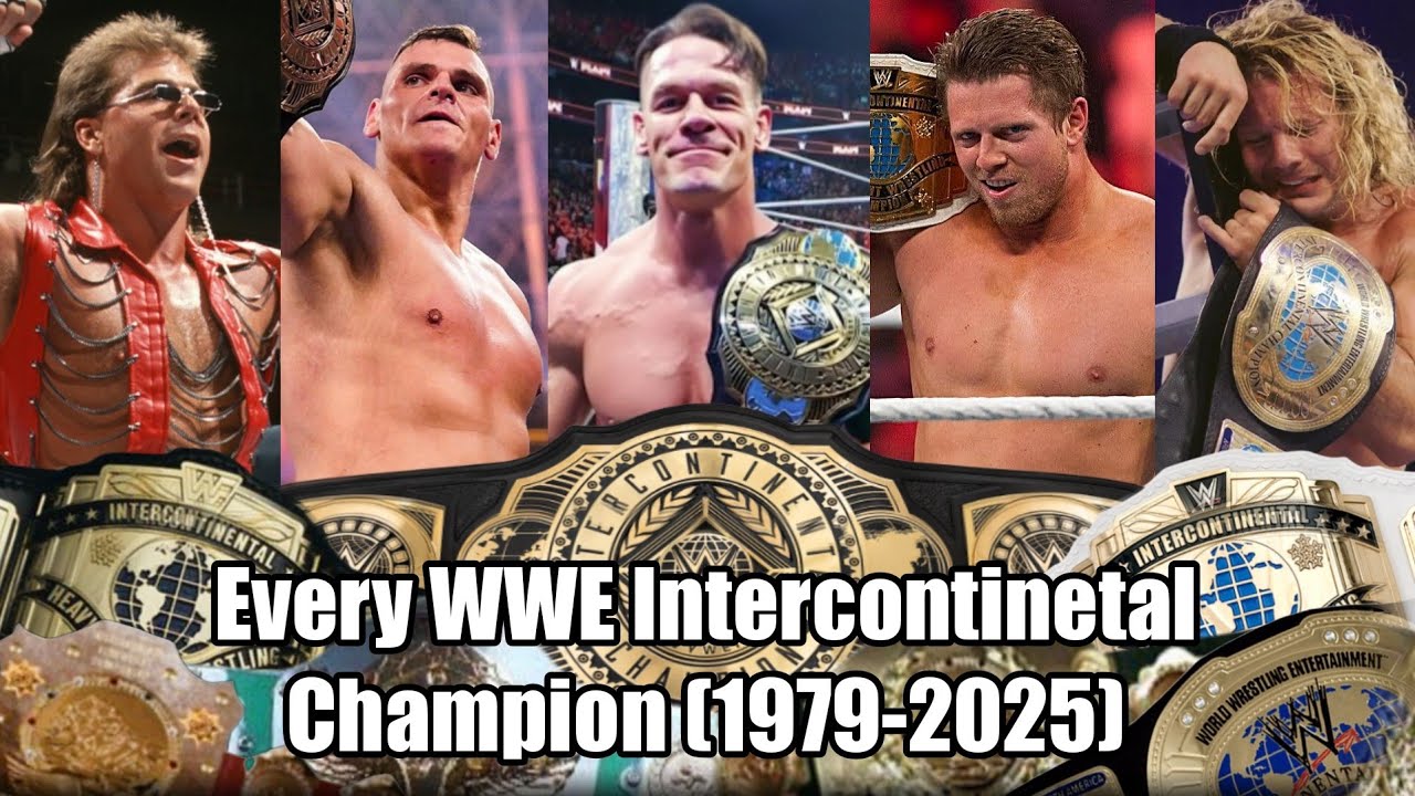 Every WWE Intercontinental Champion (1979-2025) UPDATED