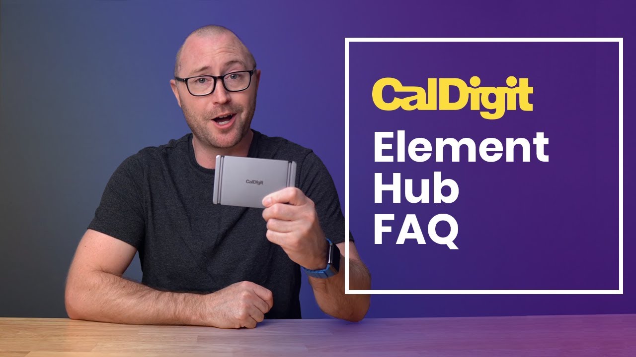 CalDigit Thunderbolt 4/USB 4 Element Hub FAQ