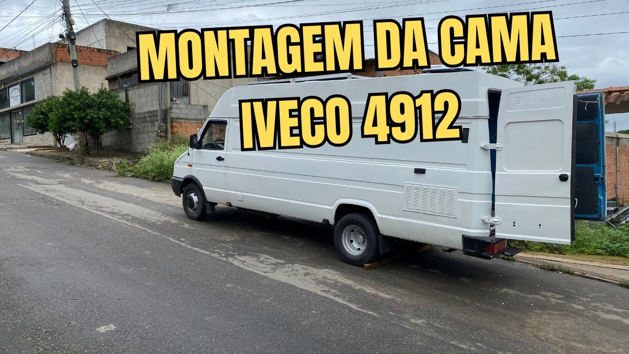 MONTAGEM DA CAMA DA IVECO 4912 (VAN GUERREIRA)😨