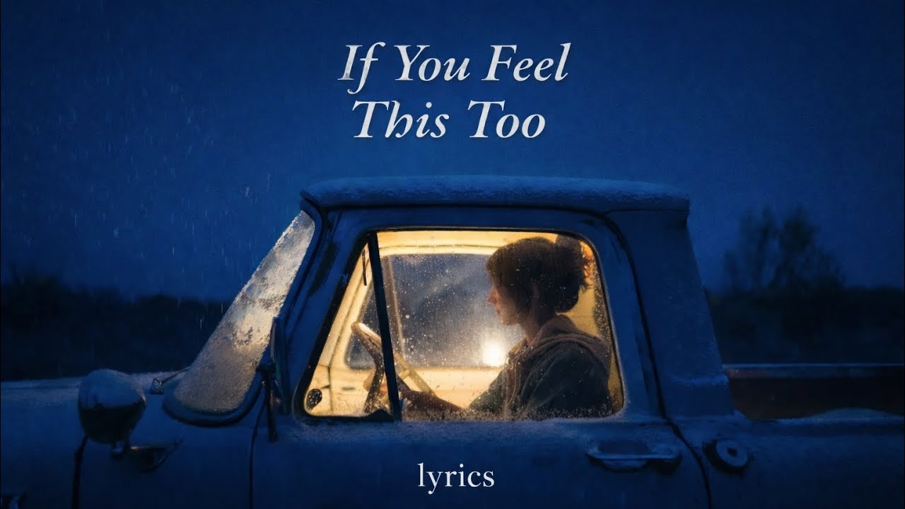 If You Feel This Too | Sad Song for Overthinking at 2AM (Lyrics)
