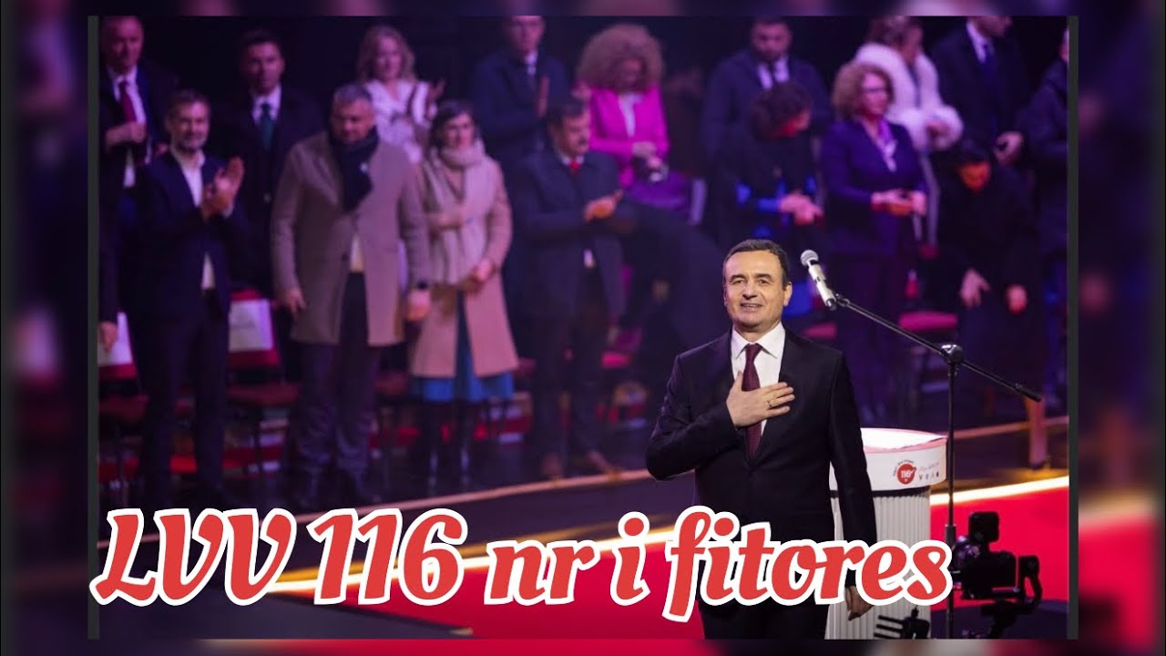 Albin Kurti - LVV 116 këng per Fitore me 28 dhjetor 