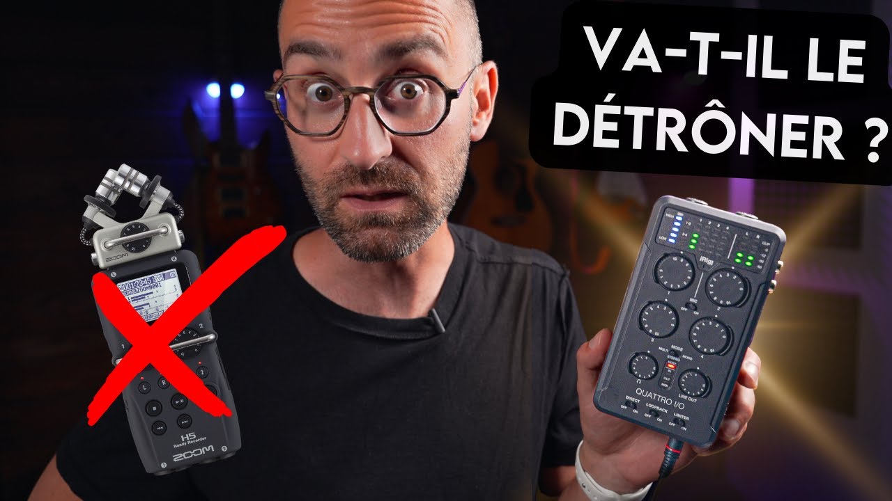 Le iRig Pro Quattro peut-il remplacer un Zoom H5 H6 et un Rodecaster ?