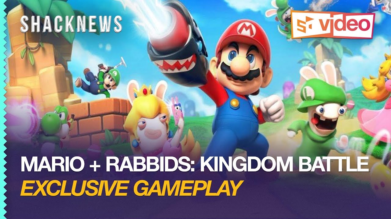 Mario + Rabbids: Kingdom Battle Exclusive Gameplay