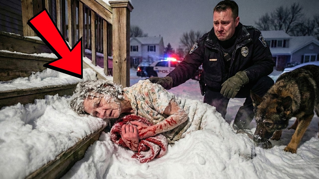 Elderly Mother Left to Freeze in a Blizzard by Daughter — Then Officer and K-9 Did the Unthinkable