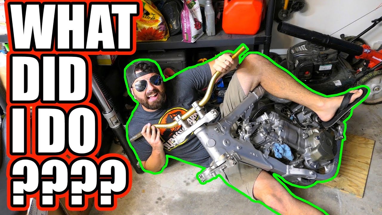 I Took it APART! XR650R Supermoto Build #2