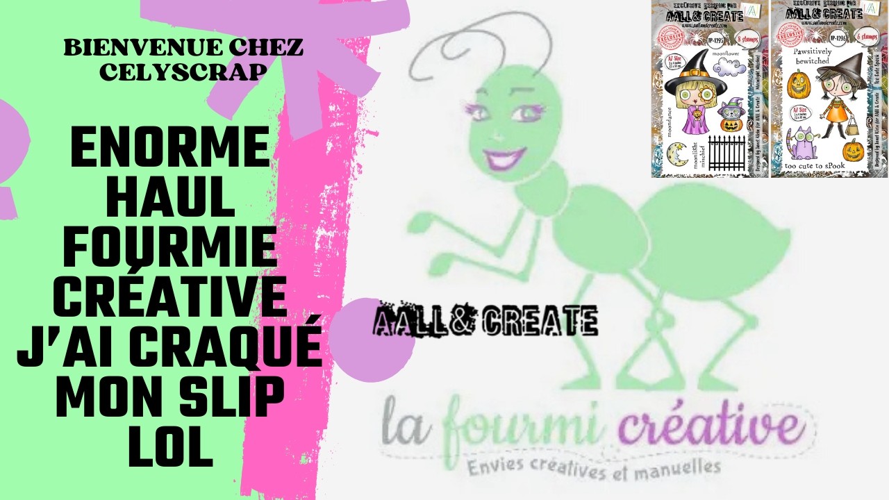 ENORME HAUL FOURMIE CRÉATIVE J'AI CRAQUÉ MON SLIP LOL