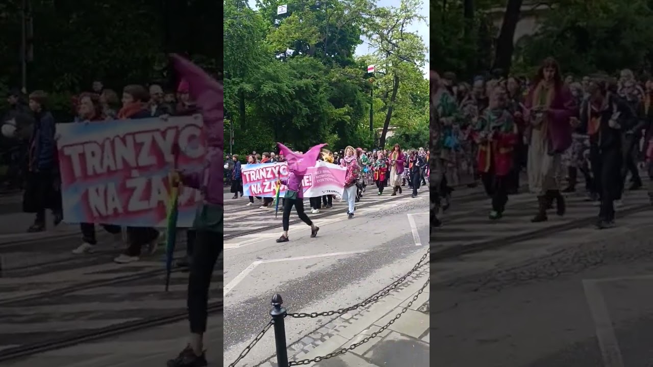 World Largest Pride Rally Krakow Poland Europe #pride #pridelove #lgbt ❤💛💚💙💜👬👭👬👭👬