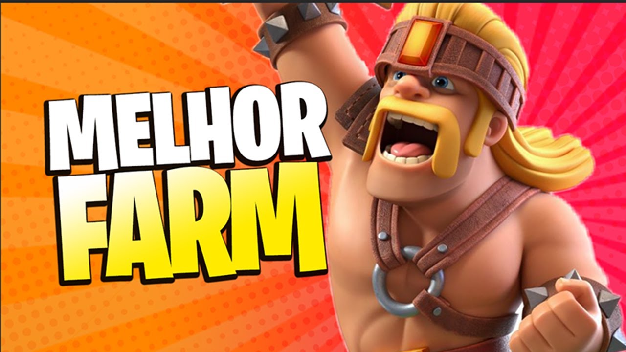 O MAIS PODEROSO FARM ATUALMENTE NO CLASH OF CLANS