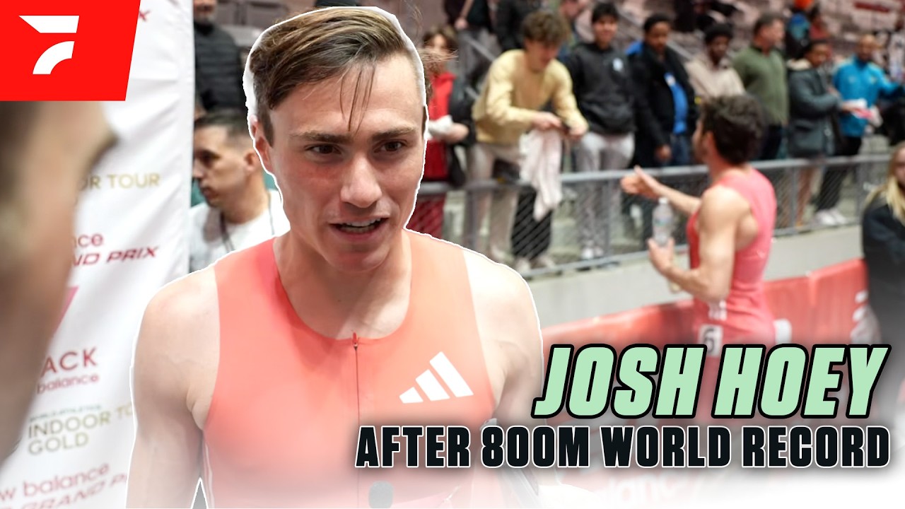 Josh Hoey Does It AGAIN! Breaks Josh Hoey Indoor WORLD RECORD | Interview