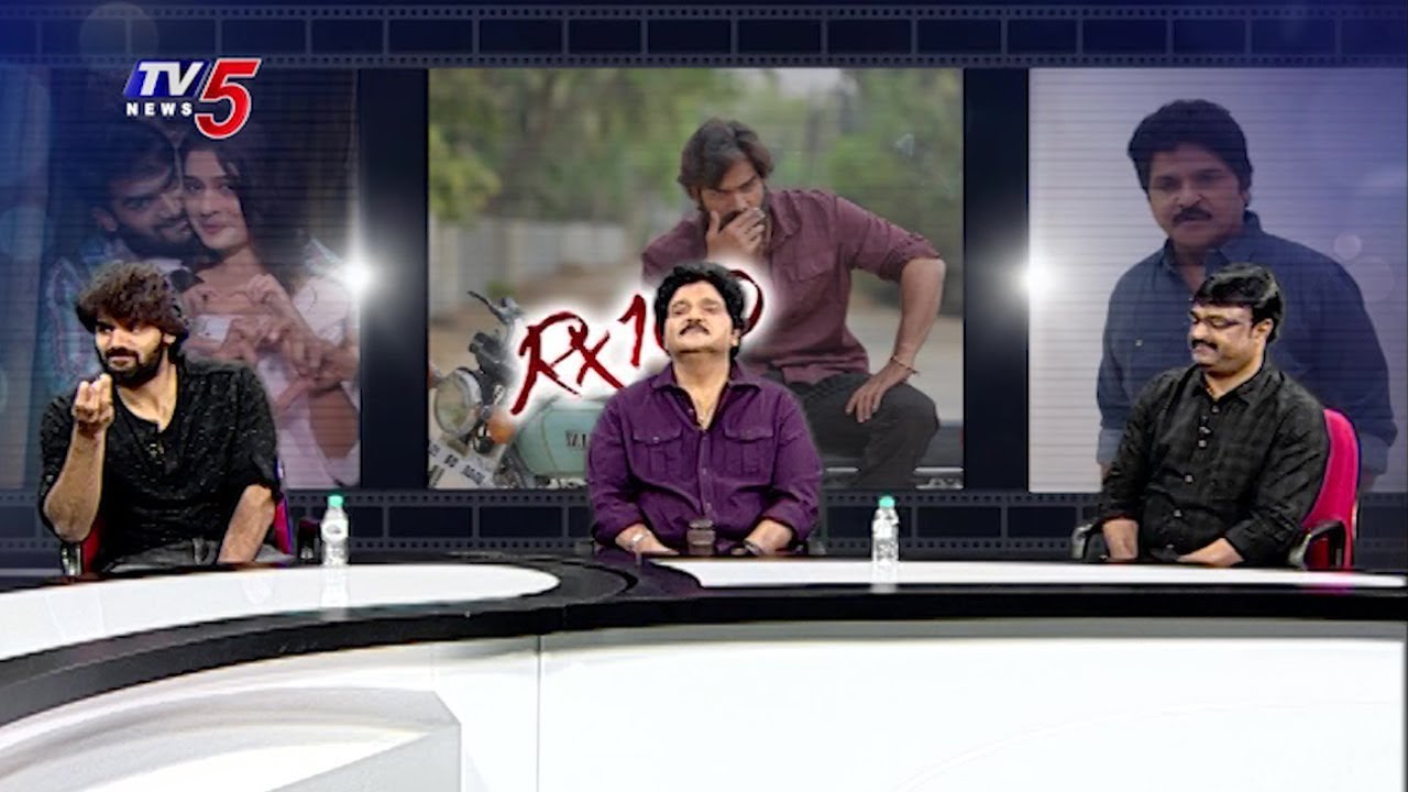 RX100 Movie Team Exclusive Interview | Kartikeya | Ramki | Ashok Reddy | TV5 News