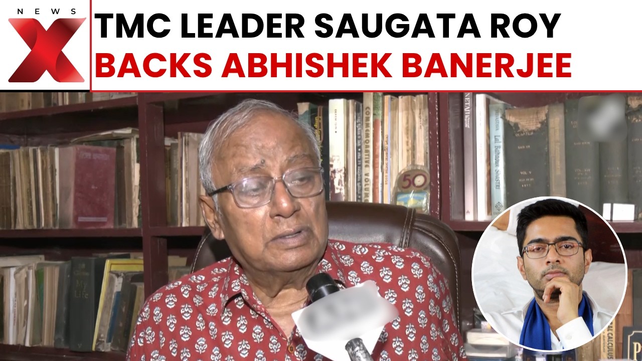 Saugata Roy Defends Abhishek Banerjee Amid Growing TMC Internal Rift | NewsX