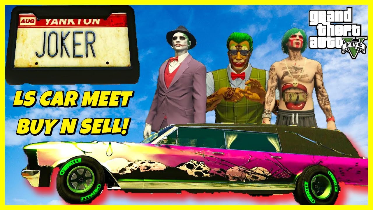 GTA V LS CAR MEET! 🚔🚘 BUY AND SELL MODDED CARS! ✅ PS4 / PS5
