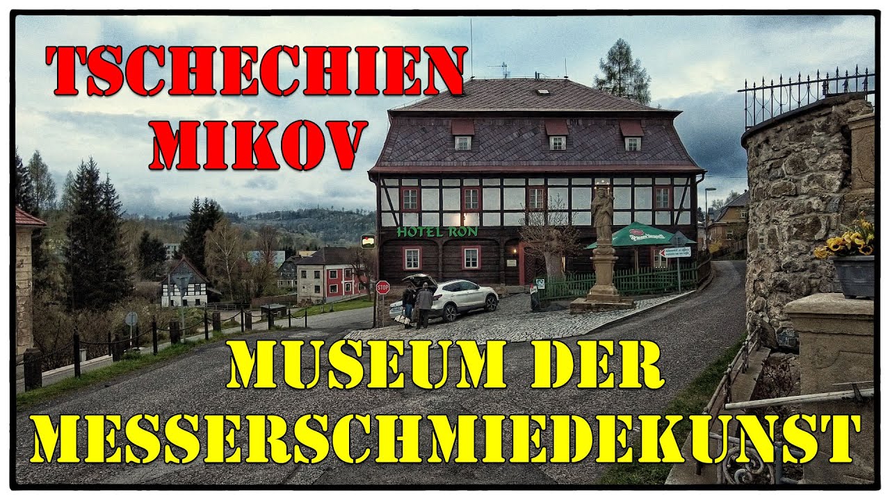 Messer aus Mikulášovice (Firma MIKOV in Tschechien) und Museum der Messerschmiedekunst